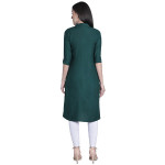 Solid Straight Kurta