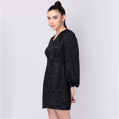 "Women Applique Sheath Dress "